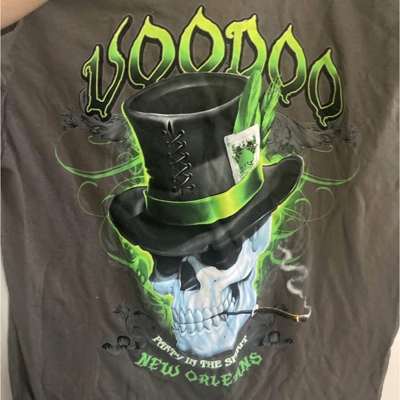 Other - Voodoo Skull Graphic T-Shirt